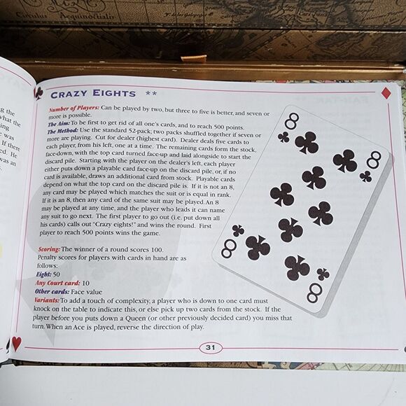 Card & Dice Games Gift Set Game Book Scorepad Cards Dice Robert Frederick 2003 - Picture 7 of 13